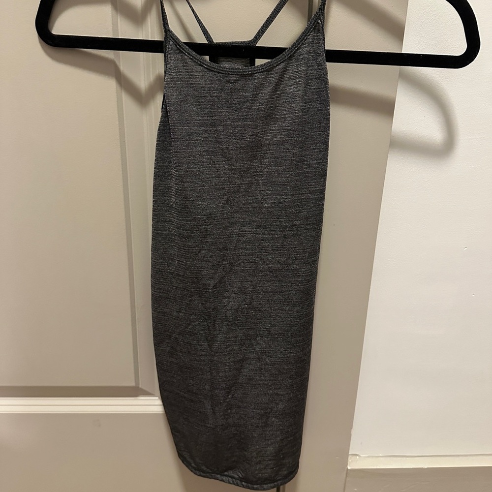 Gray Lululemon tank top